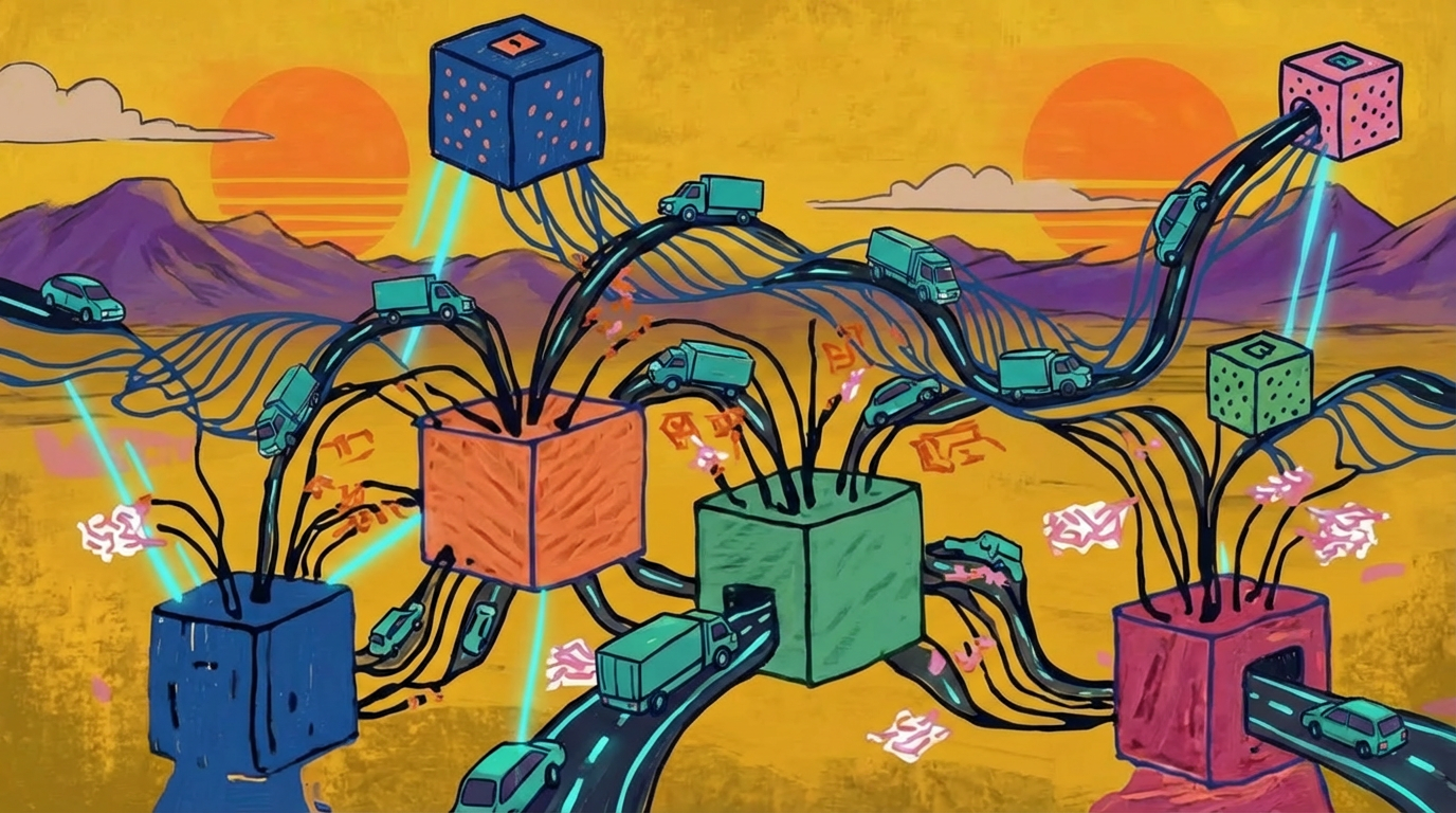 Blockchain Freight Routing Network